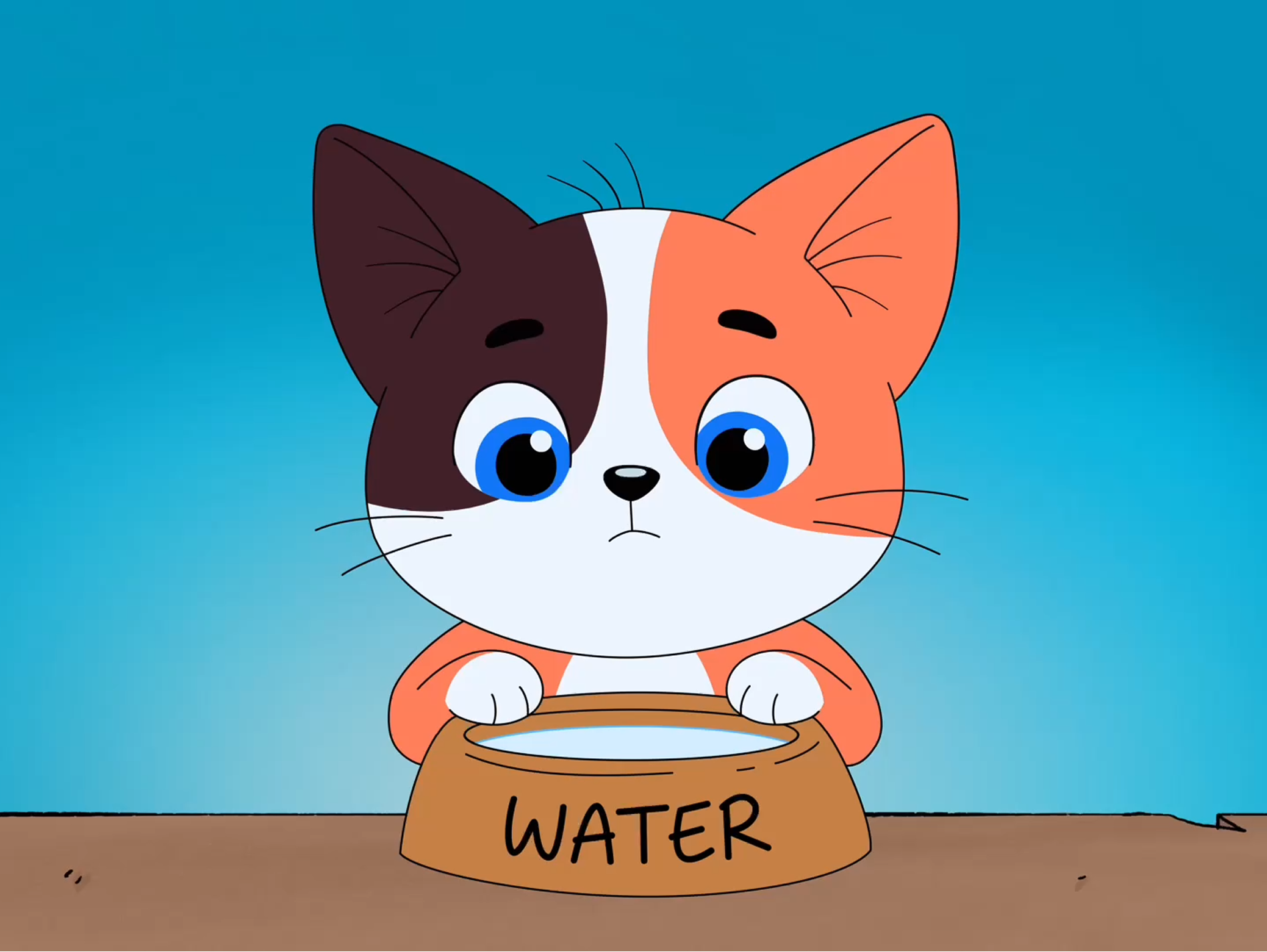 it's physically difficult for cats to drink